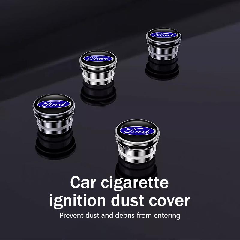 For Ford Car Cigarette Lighter Cap Dust Proof Cover Auto Accessories Escape Ecosport Fusion Explorer Expedition Taurus CVY1