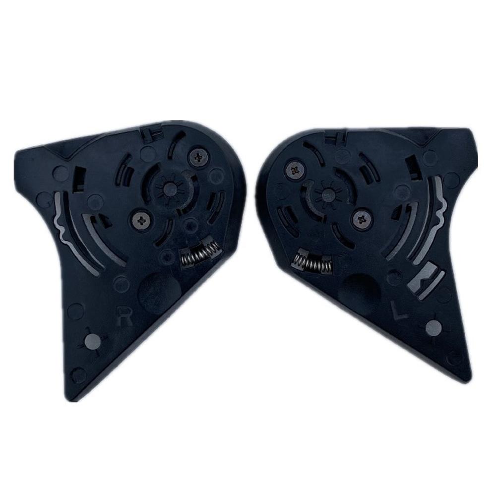 Pair Motorcycle Helmet Shield Lens Base For LS2 FF351 FF352  FF369  FF384 FF802