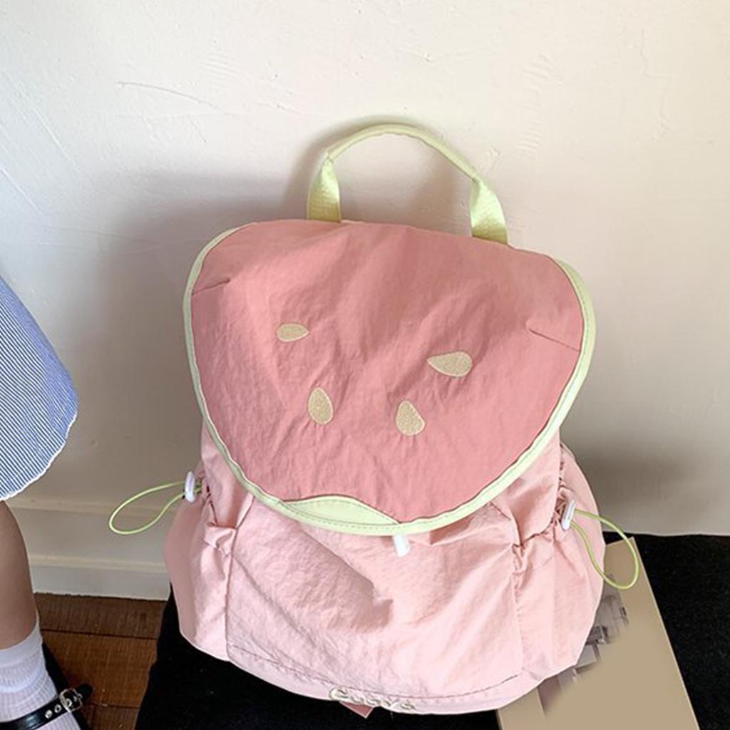 Fruit Series Backpacks School Backpacks Large Capacity Casual Daypacks Aesthetic Backpacks Drawstring Backpacks