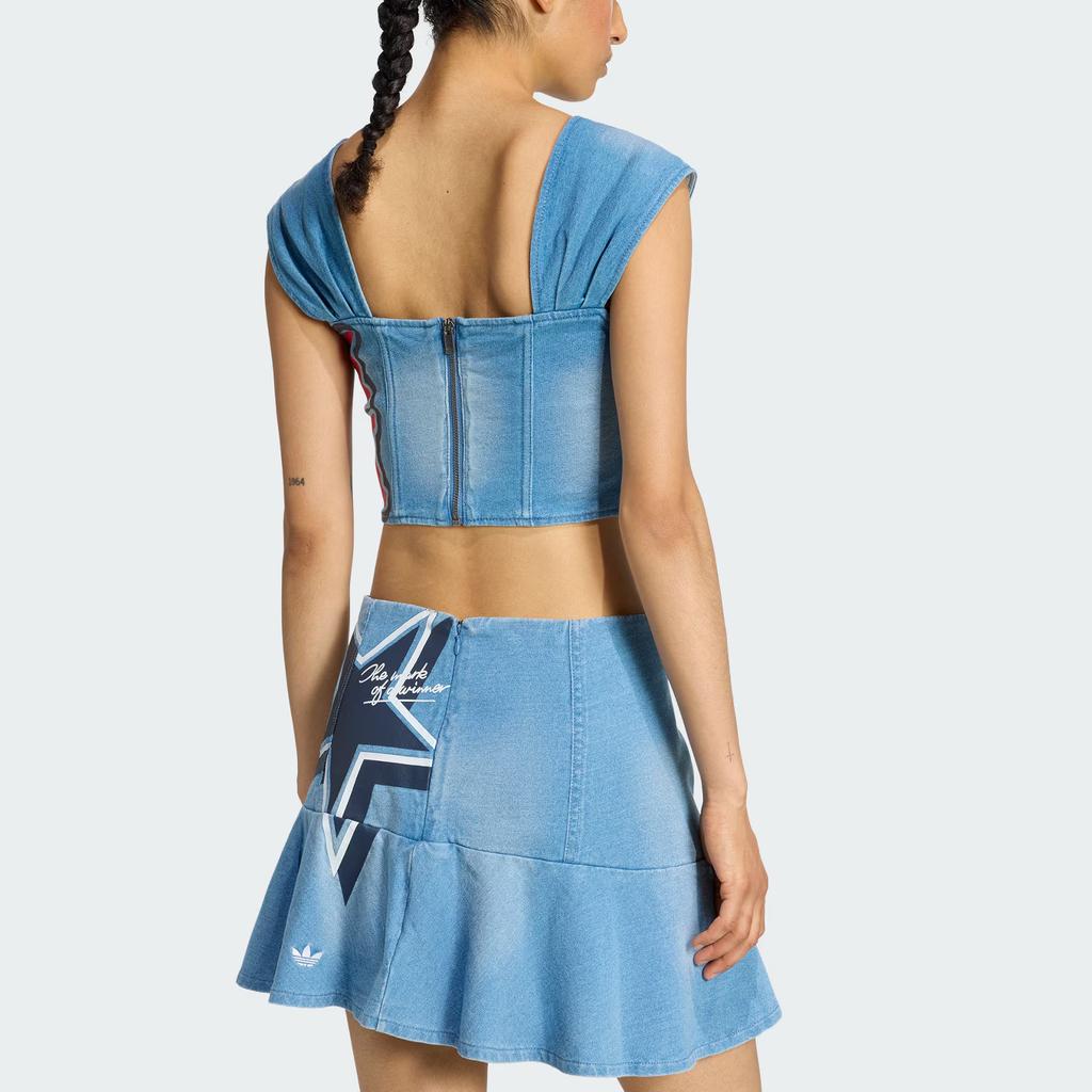 Adidas Originals FW25 GFX Coursage Comfortable Fashion Slim Knit Sports Vest Women Tops KC6275