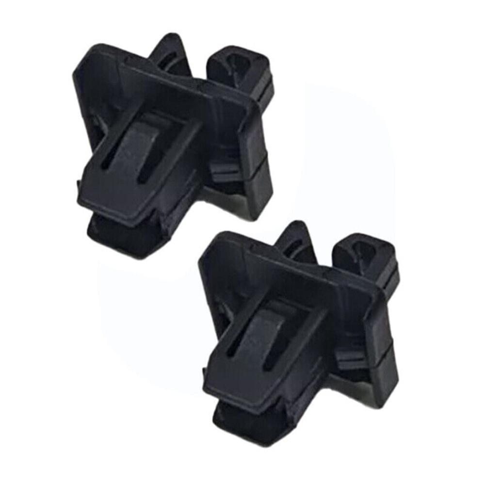 2Pcs Black Door Handle Rod Holder (4MM) For Honda 1990-2011 Acura 72136SM4003
