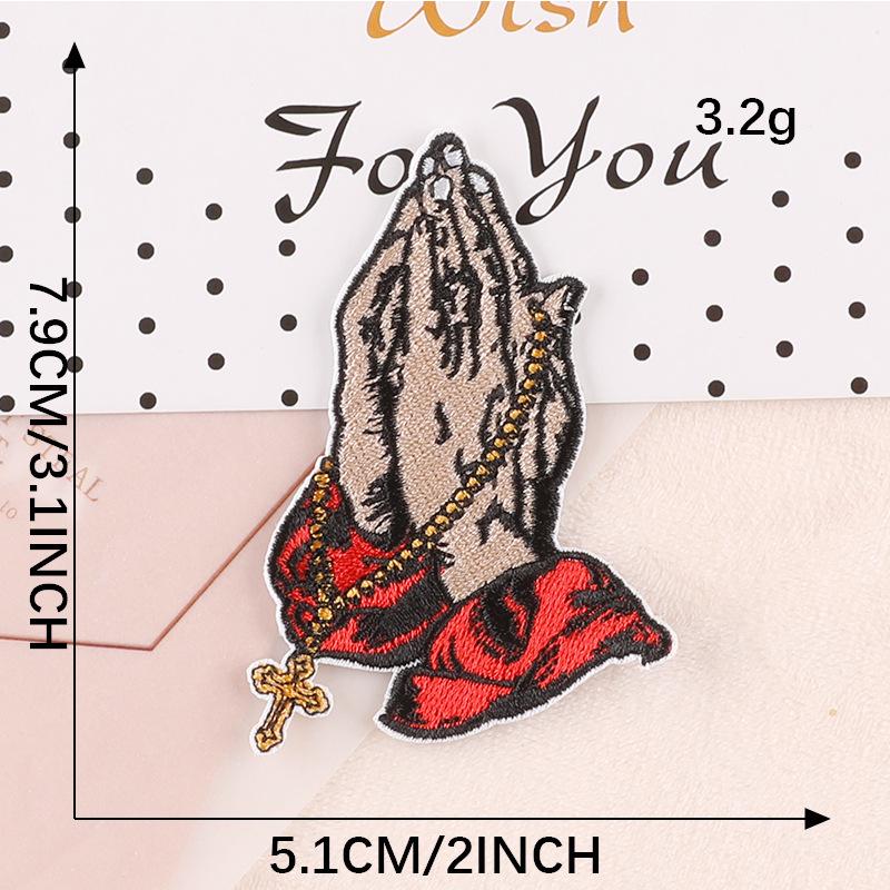 

Персонализированная вышитая нашивка в виде розы - декоративная нашивка на этикетку одежды