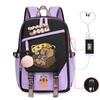 Kapibara fun peripheral printing new schoolbag cute cartoon primary and secondary school students spine backpack