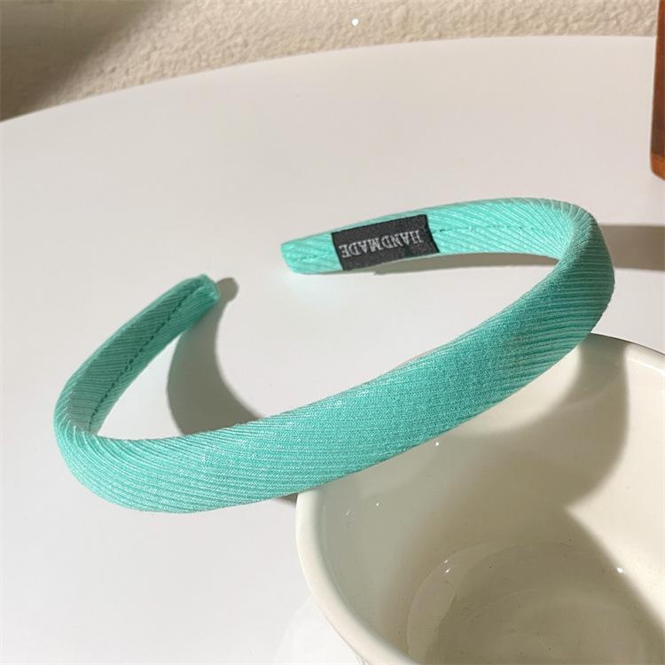 Women Full Rhinestone Headband Bling Sparkle Crystal Fashion Purple Green Hair Hoop Thick Padded Hairband For Parties