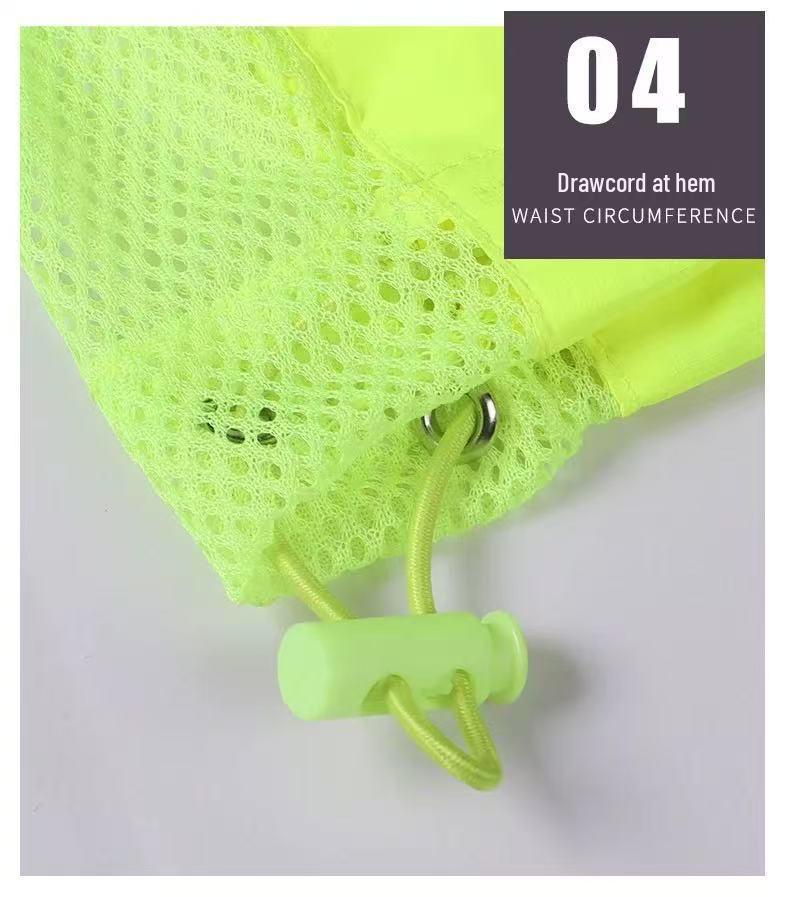 Reflective Pongee UV Protection Safety Vest: Lightweight, Breathable Traffic & Road Administration Apparel