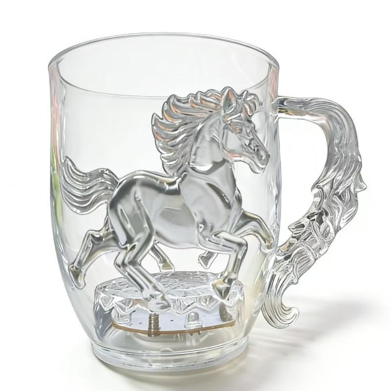Leuchtende Geburtstag Geschenk Tasse, die sich bei Nässe verfärbt - Bierkrug, der leuchtet und die Farbe wechselt, wenn Wasser hineingegossen wird - Leuchtender Wasserbecher