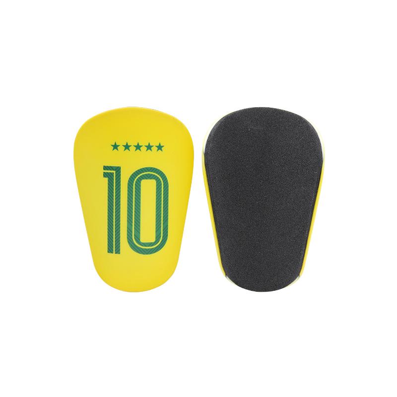 Ultra-light, High-temp Resistant Shin Guards for Adults and Kids - Football Socks with Star Number Inserts.