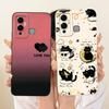 Casing For Infinix Hot 12 Play Cover Fashion Cartoon Cute Funny Painted Silicone Phone Case For Infinix X6816 X6816C