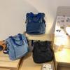 Denim Zipper Ladies Backpacks Large Capacity Bags for Women  Casual Versatile