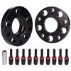 20mm Wheel Spacer Kit Forged Lug Centric Adapter Replacement for 1 SERIES 116d 118d 120i 130i 2004‑2013Black