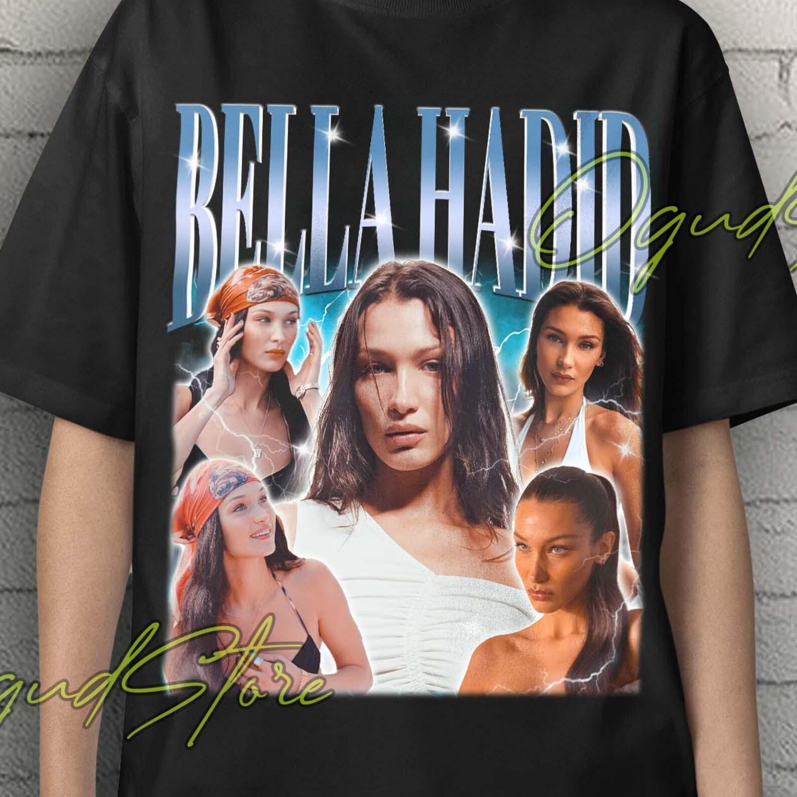 Bella Hadid, Bella Hadid Shirt, Bella Hadid Vintage Tshirt, Bella Hadid Fan Tees, Bella Hadid Movies, Bella Hadid Gift, Bella Hadid Poster 3XL