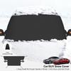 YZ Winter Car Front Windshield Cover With Reflective Strips Car Snow Blanket Oxford Scratch Resistant Waterproof Frost Protector