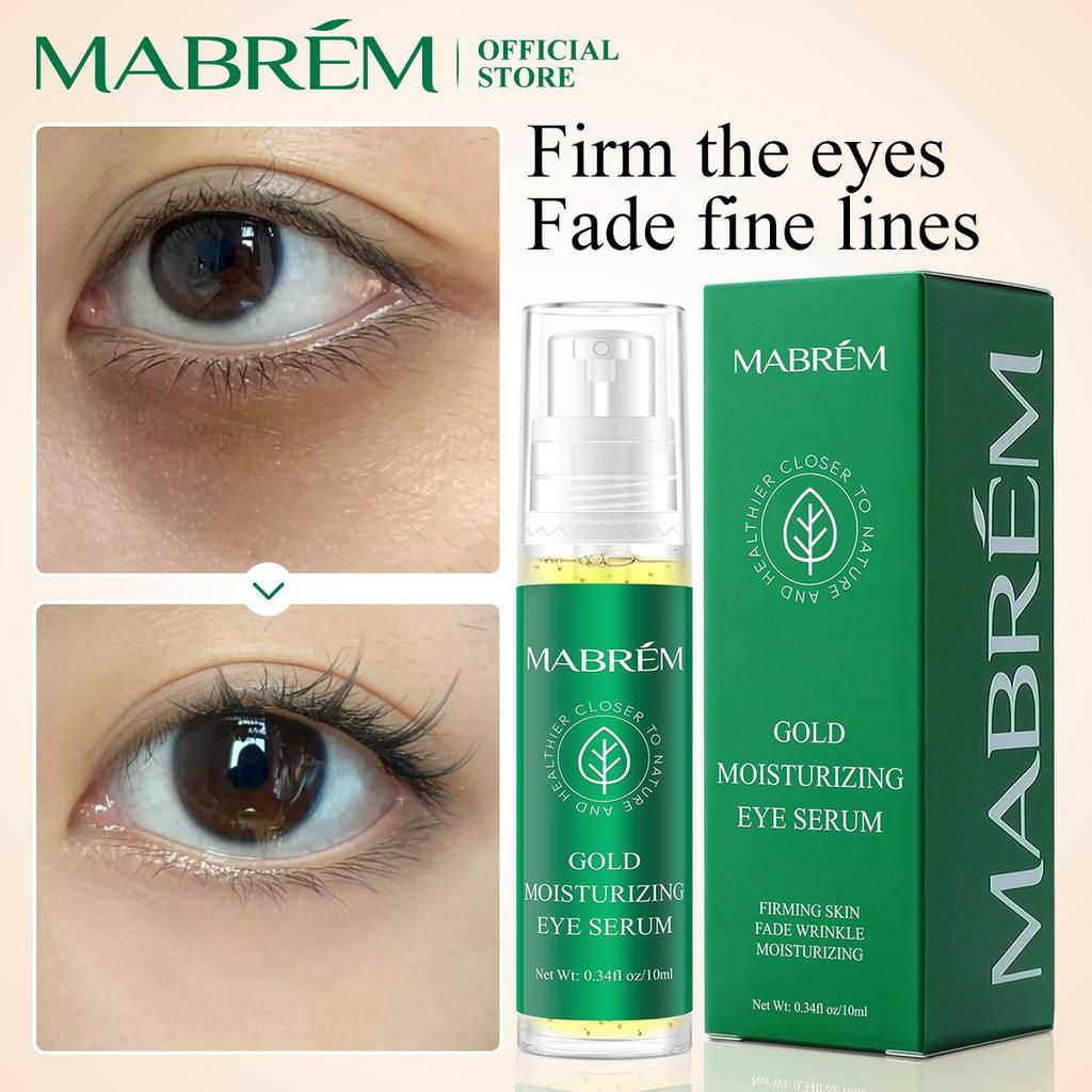 MABREM Goldene Augencreme - Anti-Falten & Feuchtigkeitsspendend 10ml