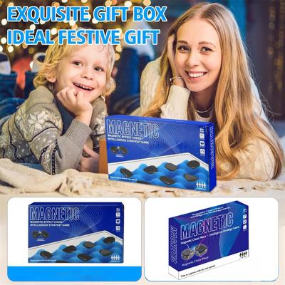 Magnetisch schaakspel, magneetbordspel, leuk tafelmagneetspel, familiespellen voor kinderen en volwassenen