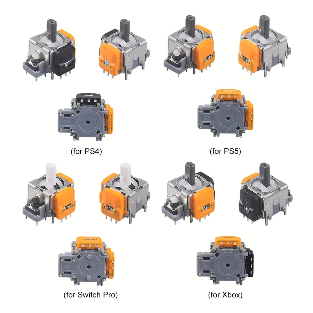 High-quality Hall Joystick For PS4/PS5 Hall Electromagnetic Joystick 10 Million Life Game Console No Drift Handle Hall Rocker