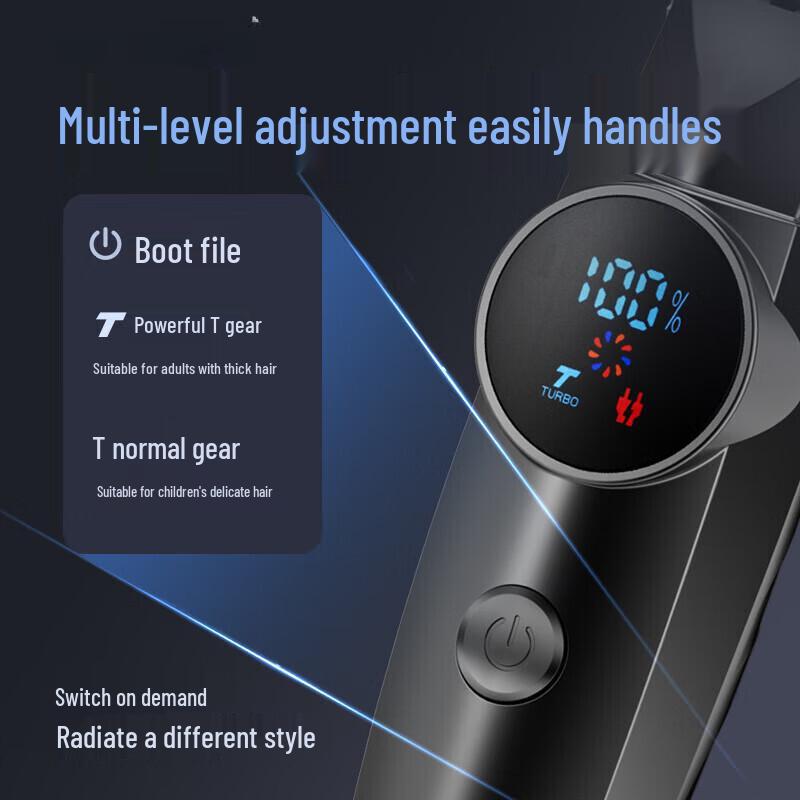 Yuanzu Smart Digital Electric Hair Clipper