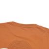 FILA Tennis Series Casual Classic Letter Print Short Sleeve Regular T-Shirt Women Tops Pineapple-Brown A11M523119F-OR