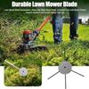 6 Line String Trimmer Replacement Head Aluminum Grass Trimmer Head Lawn Mower Tool  Grass Cutting
