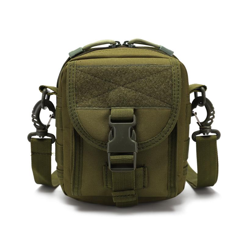 

In-Stock Tactical Camouflage Waterproof Crossbody Bag - Molle Attachment, Multifunctional Sports & Single Shoulder Chest Bag. Below 20L