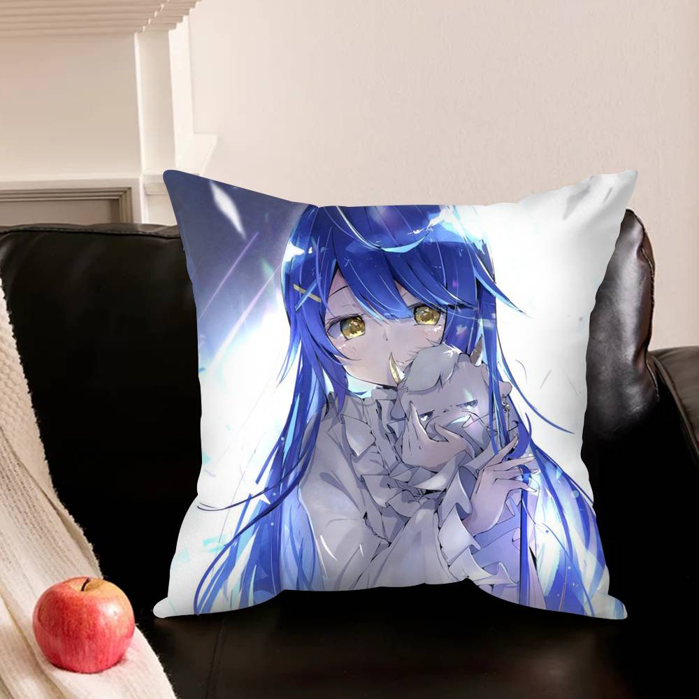 Amamiya K-Kokoro C-Cute Vtuber-R Pillowcase For Sofa Room Office Decor Printing Protector Cushion Cover Valentine Gift Custom