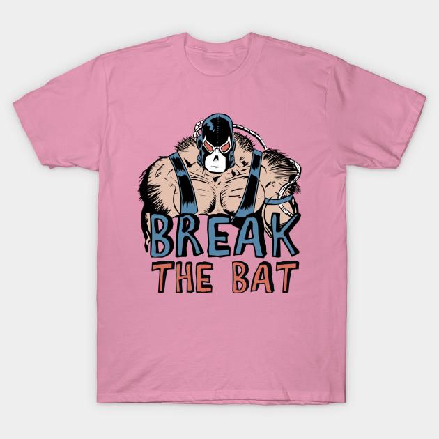 Dámské tričko Break The Bat Harajuku potisk Kawaii tričko Letní krátký rukáv Dámské tričko Top