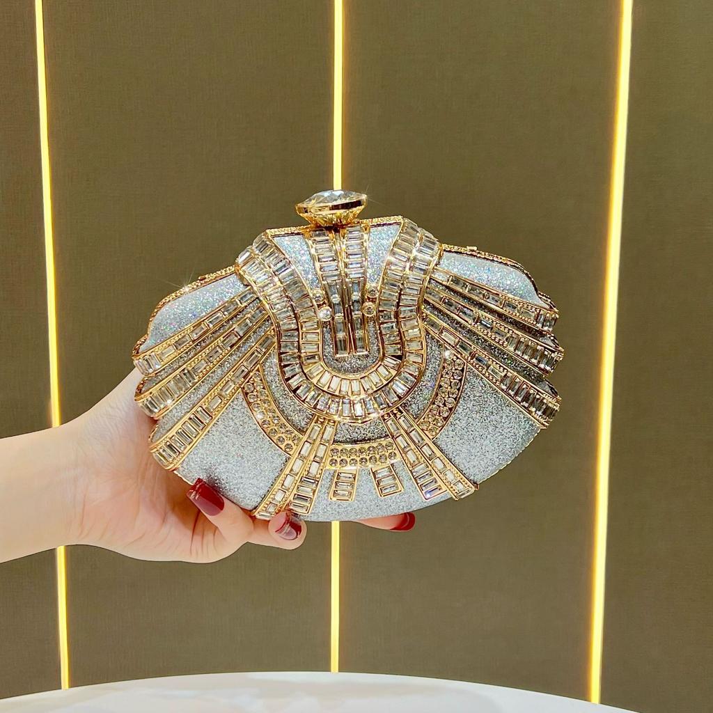 Handbag, Clutch Bag, Crossbody Bag, Chain Bag, Diamond-encrusted Evening Bag