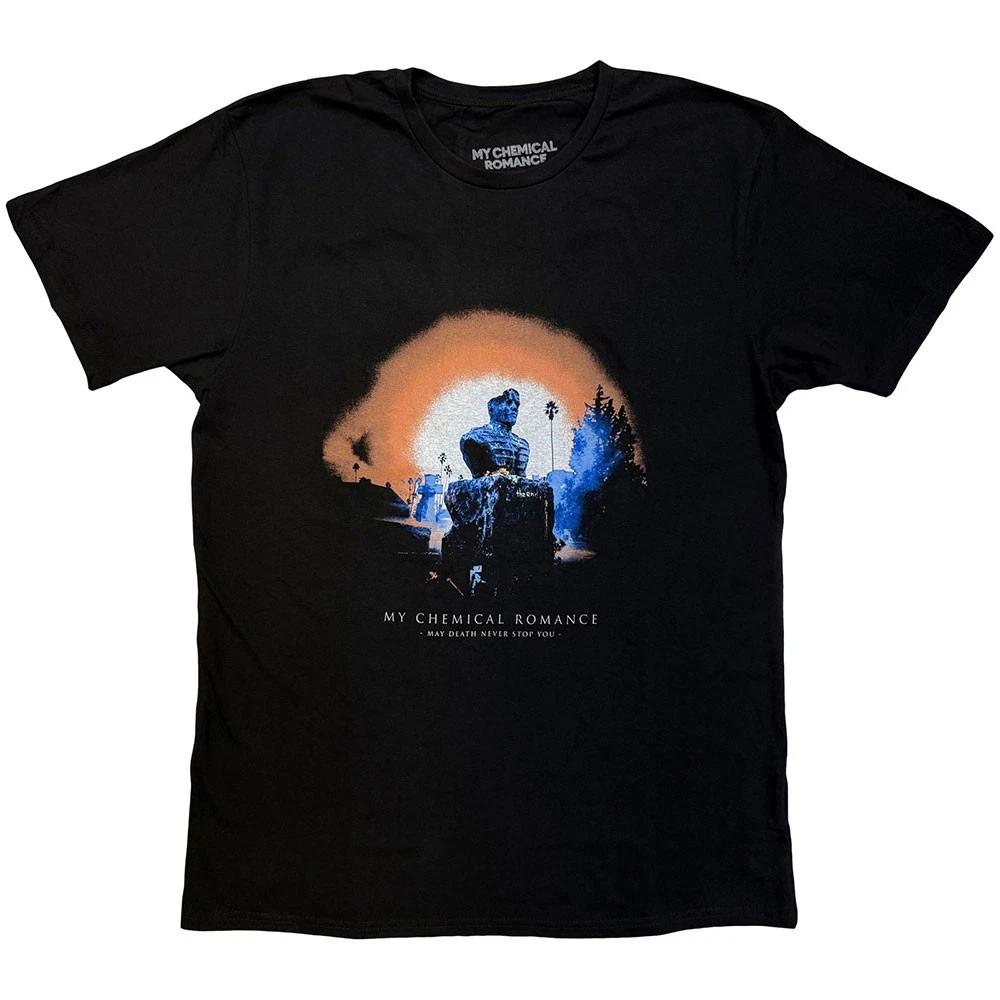My Chemical Romance T Shirt May Death Cover Band Logo new Official Mens Black XL