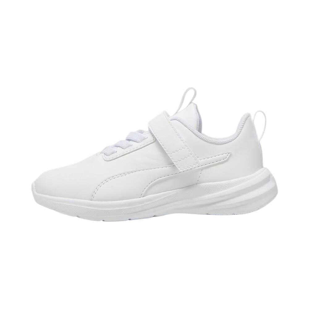 Puma Rickie Runner Fashionable Versatile Simple Low-Top Casual Shoes Kids sneakers White 39699102 32