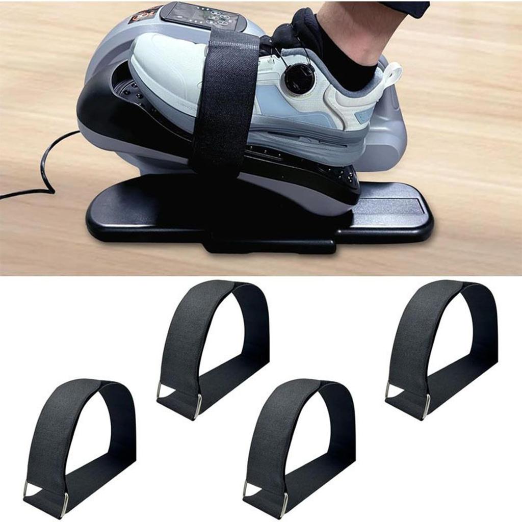 Leg Exerciser Traction Straps Ellipse Pedal Straps Elliptical Band Non-Slip Sports Accessories for Fitness Bike Cycling Home