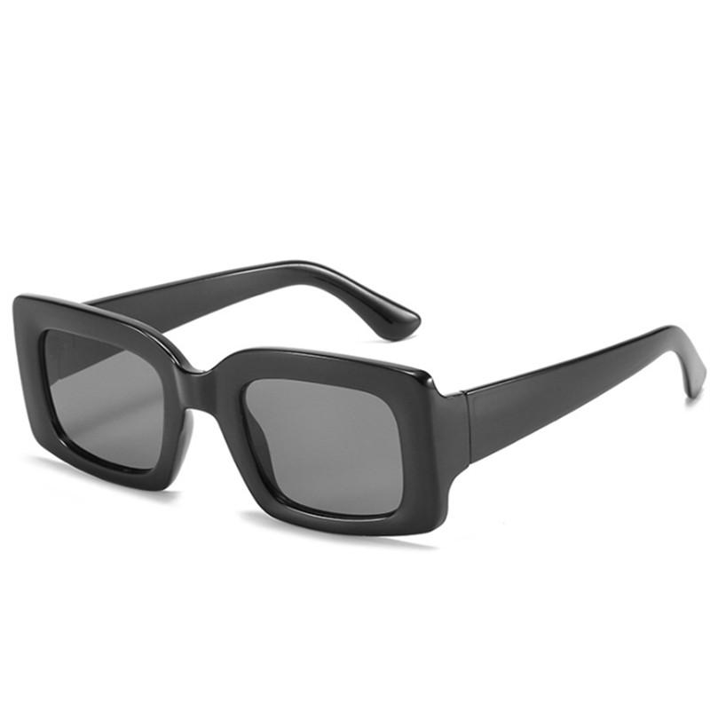 Luxury Brand Square Sunglasses Men Women 2021 Trendy Travel Rectangle Sun Glasses Ladies Vintage Black Eyewear Shades UV400