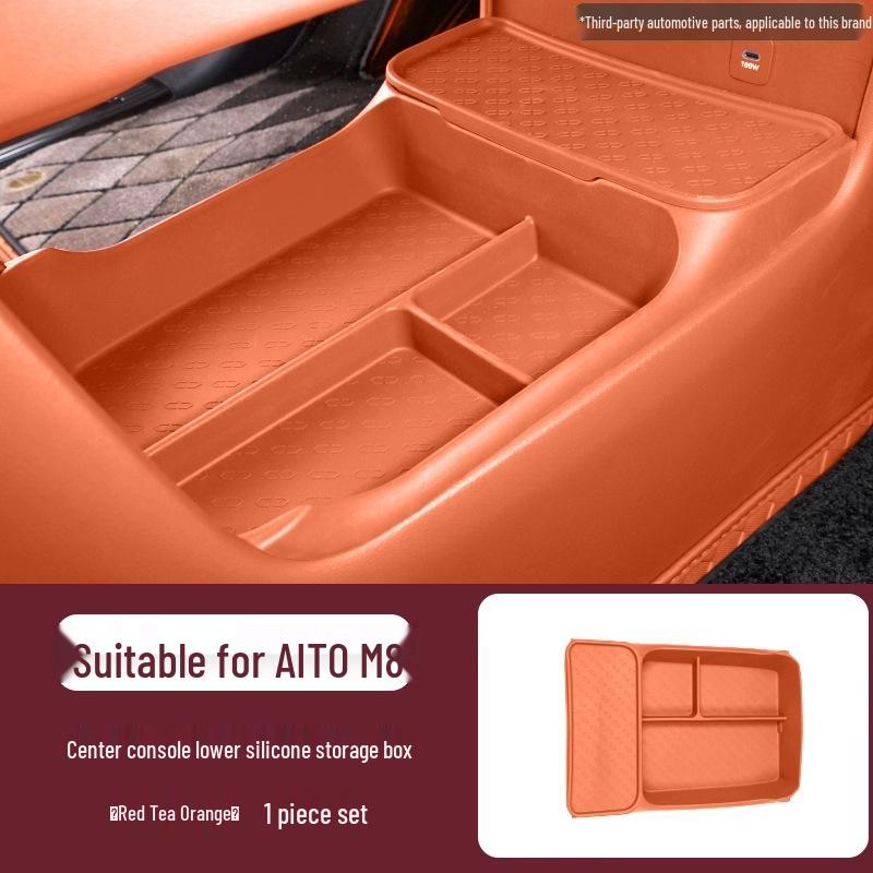 AITO M8 Center Console Silicone Storage Organizer