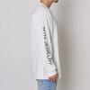 EMBLEM TEE Long Sleeve Oversized NYN-JEWELRY L/S Men's T-Shirt, (L, WHT)