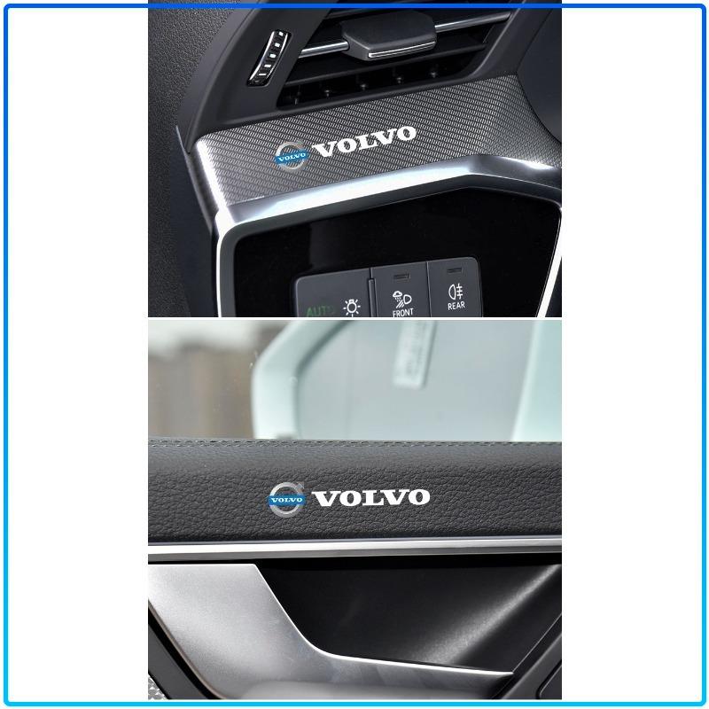 3D Alloy Metal Motorcycle Emblem Badge Sticker Car Styling For Volvo 240 C70 S40 S50 S60 S70 S80 S90 V40 V50 V60 V90 XC40 XC60 XC90 Vnl Truck