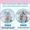 Bluetoothenabled Plush Elephant Toy Short Fur Child Gift Comfort Doll Festival