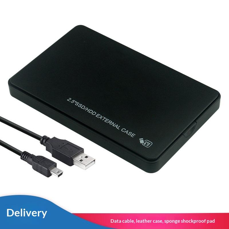 2.5 Inch Usb2.0 Sata External Hard Drive Case Tool Free 7Mm/9.5Mm Hdd/Ssd Enclosure For Laptop Accessories