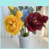 Arrangements Peony Decorative Wedding Realistic Artificial Decoration Floral