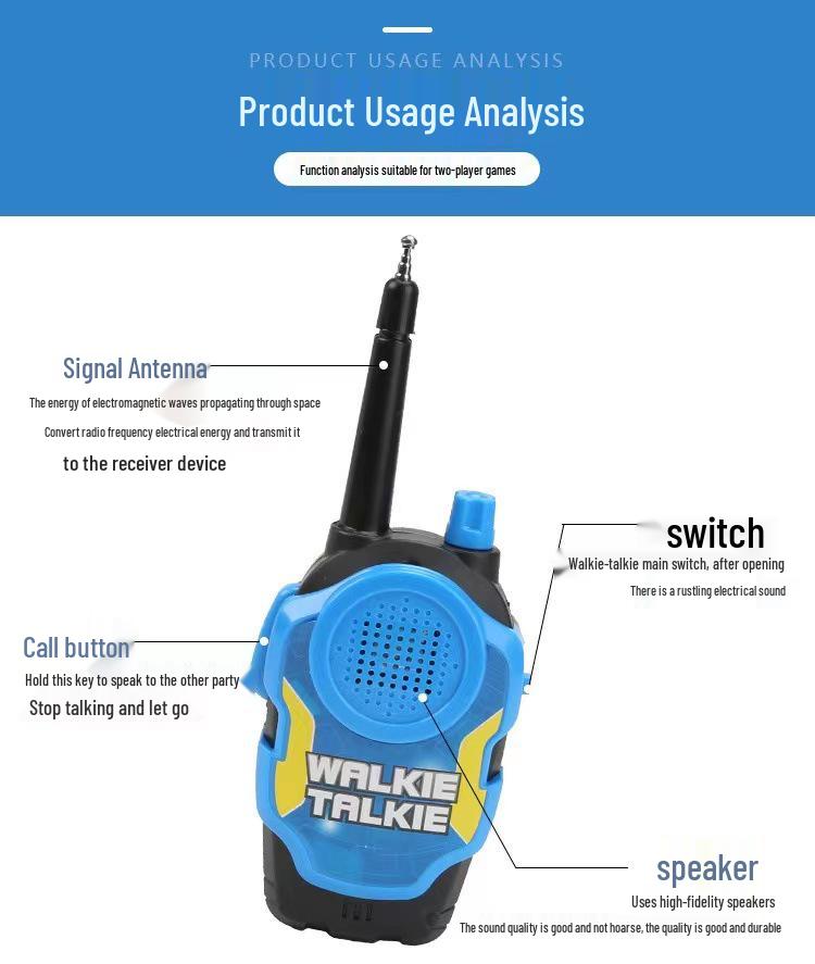 Children's Smart Wireless Walkie-Talkie for Parent-Child Interaction