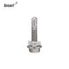 Hexagon Flange Head 410 Stainless Steel Self-Drilling Screw