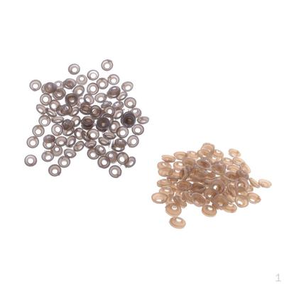 200 sztuk 9mm 11mm plastikowe oczy bezpieczeństwa nos podkładka z tyłu dla lalki niedźwiedzia rzemiosła
