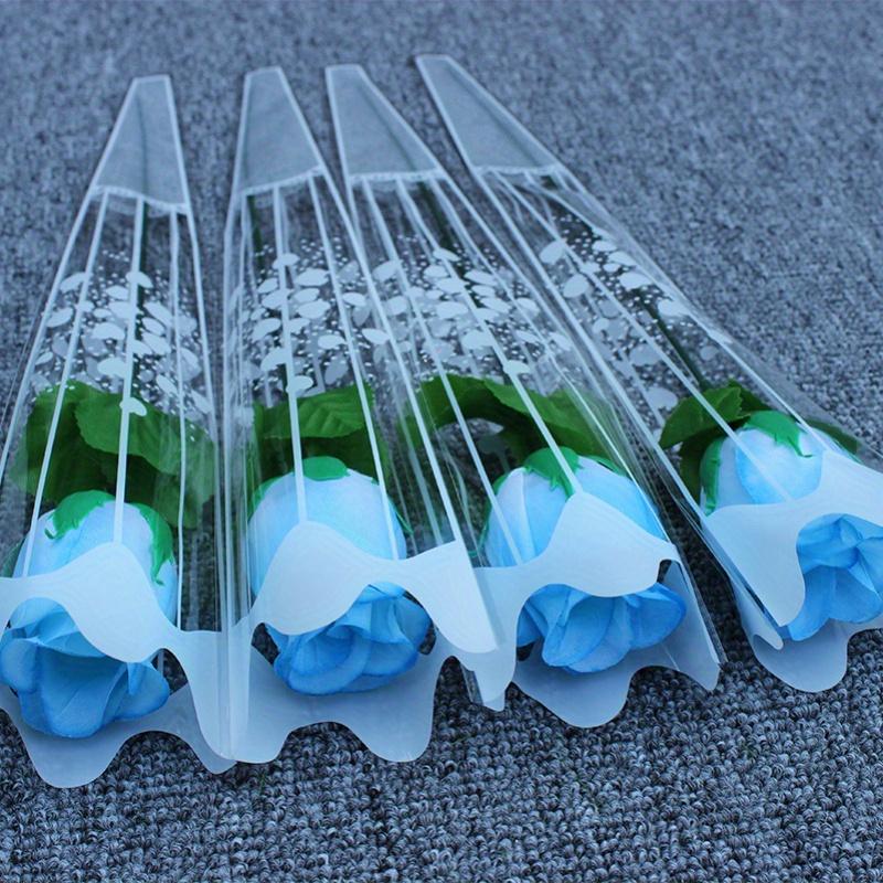 1 pezzo, Fiore di Rosa Artificiale, Mazzo di Rose di Plastica per Regalo Festa della Mamma, Decorazione San Valentino