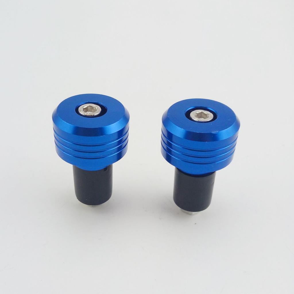 Szmsmy Special Bar End! Grip Bar End for Motorcycles Aluminum Special Bar Ends! Grip Bar End for Motorcycles Aluminum (Blue)