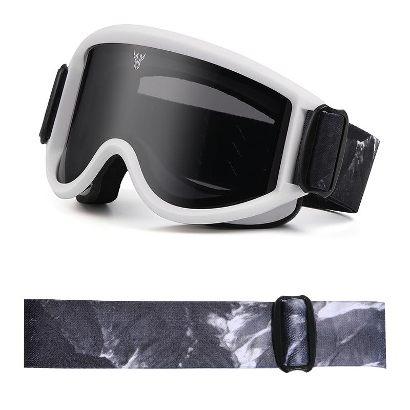 Winddichte Skibrille Anti-Beschlag Snowboardbrille Winter Radfahren Motorrad Taktische Sonnenbrille Skimaske