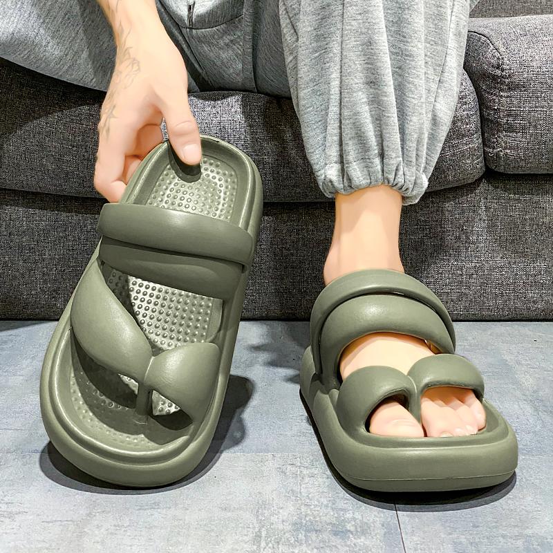 Summer men and women wading sandals anti-slip wear fashion leisure sports couples sandals outdoor beach flip-flops