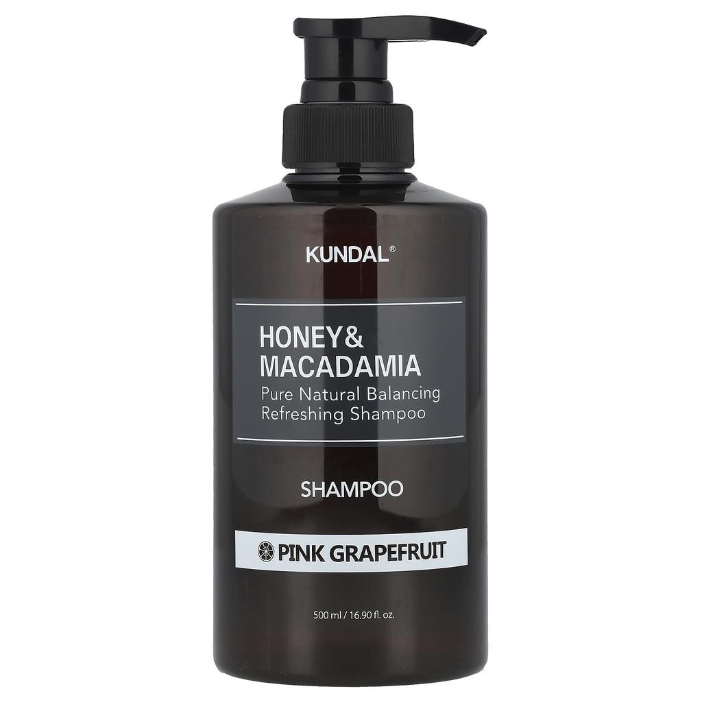Kundal, Honey & Macadamia Shampoo, Pink Grapefruit, 500ml (16.9 fl oz)