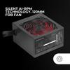 Alimentation ATX - Mars Gaming - MPIII550P - 550W - 5 Ans Garantie - Ventilateur FDB 120mm