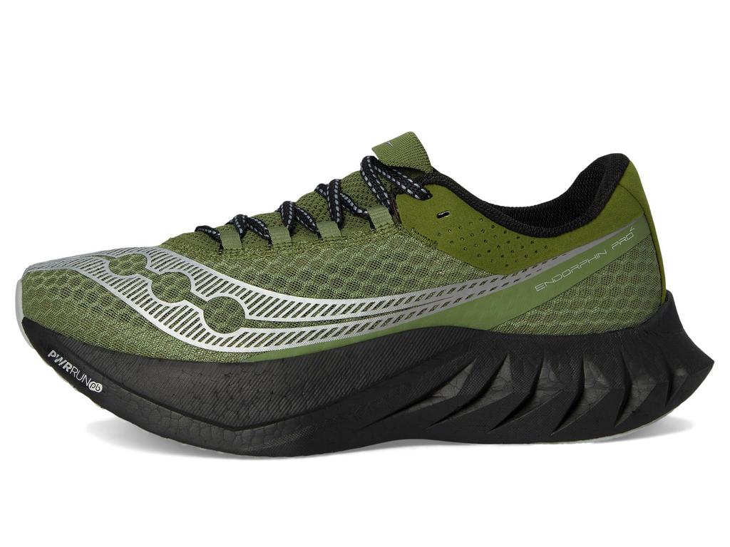 Saucony ENDORPHIN PRO 4 Running Shoes for cm Men, OLIVINE/BLACK, 28.0