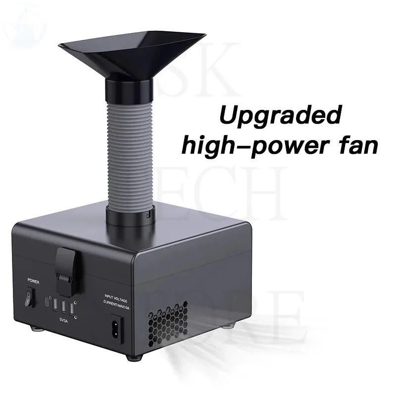 Smoke Purification Fume Extractor Air Cleaner Laser Machine Filter Mini Desktop Soldering Smoke Cleaner Dust Purifier