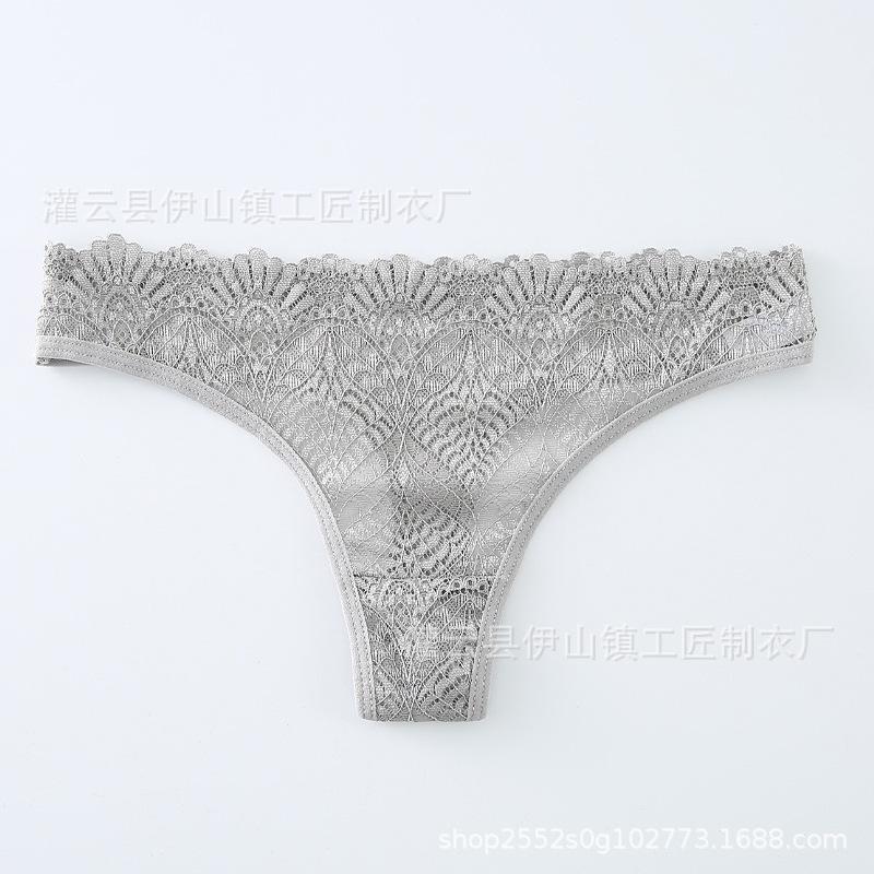 

Sexy underwear lace briefs panties women s seamless mid-waist sexy breathable panties women s panties hollow cross-border S