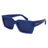 Ferragamo Blaue Rechteckige Damen Sonnenbrille Sf1108s 423 54