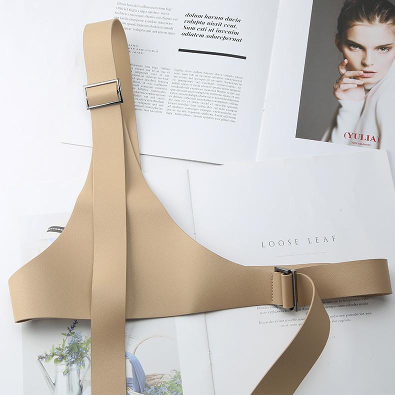 Harness Belt Triangle Women Versatile Dress Suit Coat Adjustable Freely Gift